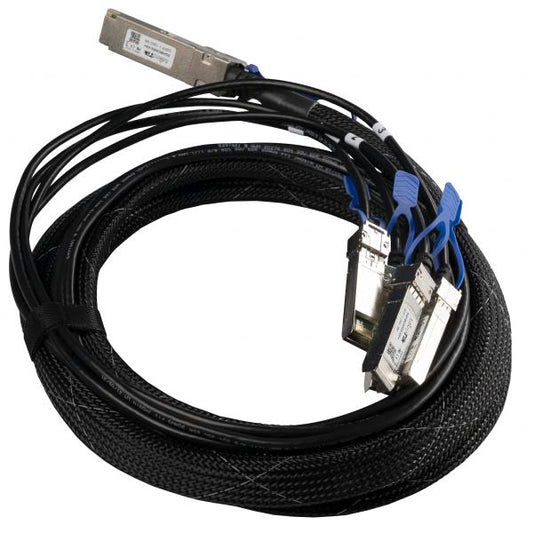 MikroTik, cable multiconector SQSFP28 a 4xSFP28 (100G a 4x25G), 3m XQ+BC0003-XS+ [XQ+BC0003-XS+] 