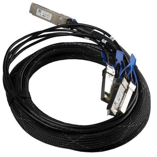 MikroTik, SQSFP28 to 4xSFP28 break-out cable (100G to 4x25G), 3m XQ+BC0003-XS+ [XQ+BC0003-XS+]
