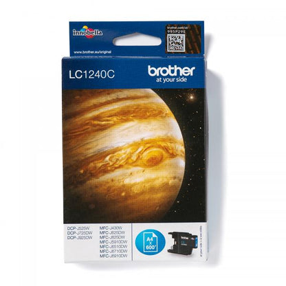 Brother LC1240C cartuccia d'inchiostro 1 pz Originale Ciano [LC1240C]