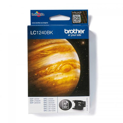 Brother LC1240BK cartucho de tinta 1ud Original Negro [LC1240BK]