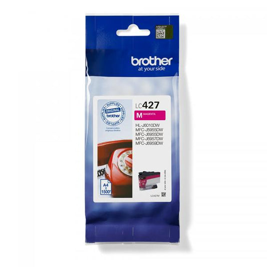 Brother LC427M cartuccia d'inchiostro 1 pz Originale Magenta [LC427M]