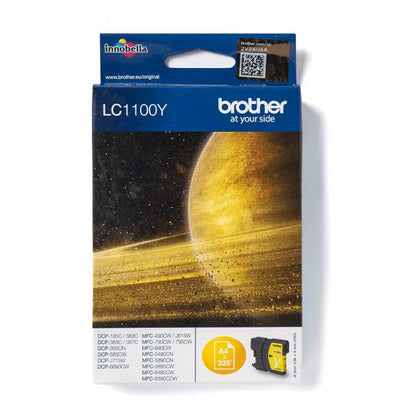 Brother LC1100Y cartuccia d'inchiostro 1 pz Originale Giallo [LC1100Y]