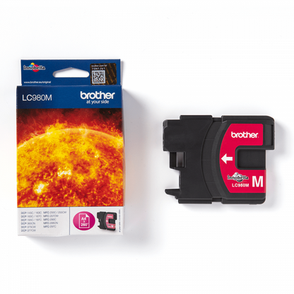 Brother LC980M cartuccia d'inchiostro 1 pz Originale Magenta [LC980M]