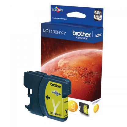 Brother LC1100HYY cartuccia d'inchiostro 1 pz Originale Resa elevata (XL) Giallo [LC1100HYY]