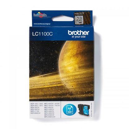 Brother LC1100C cartuccia d'inchiostro 1 pz Originale Ciano [LC1100C]