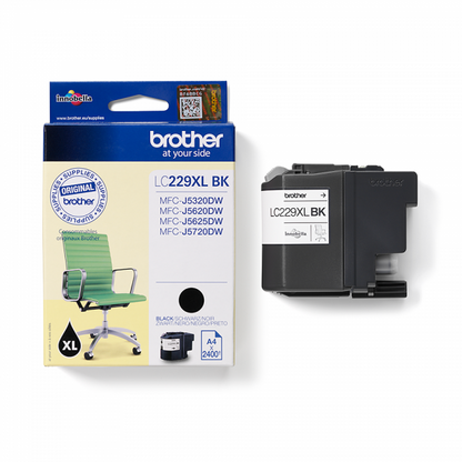 Brother LC229XLBK cartuccia d'inchiostro 1 pz Originale Nero [LC229XLBK]