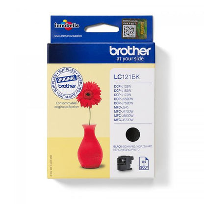 Brother LC121BK cartuccia d'inchiostro 1 pz Originale Nero [LC121BK]