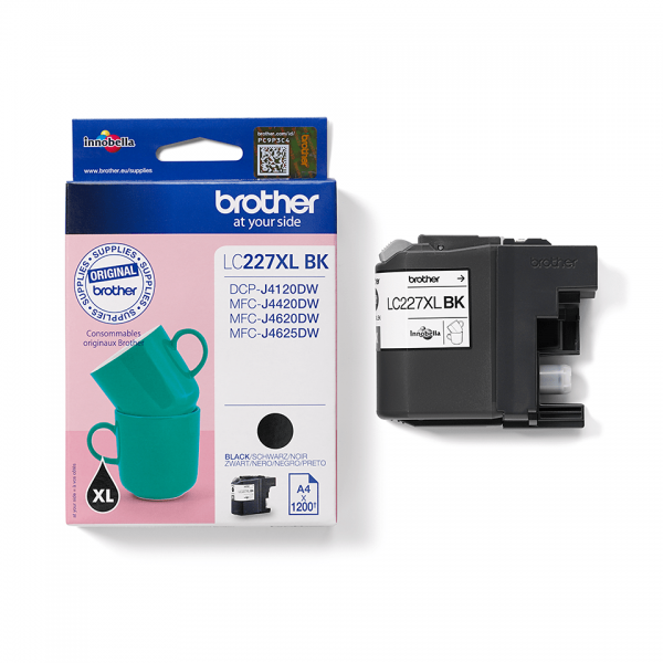 Brother LC-227XLBK Cartuccia inkjet originale ad alta capacità - nero [LC227XLBK]