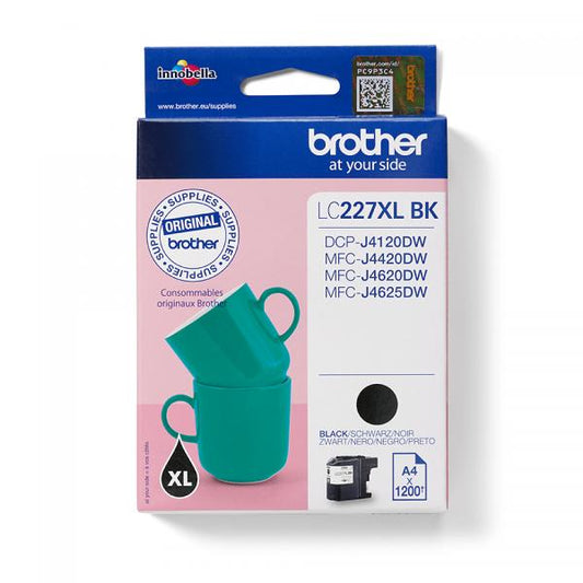 Brother LC-227XLBK Cartuccia inkjet originale ad alta capacità - nero [LC227XLBK]