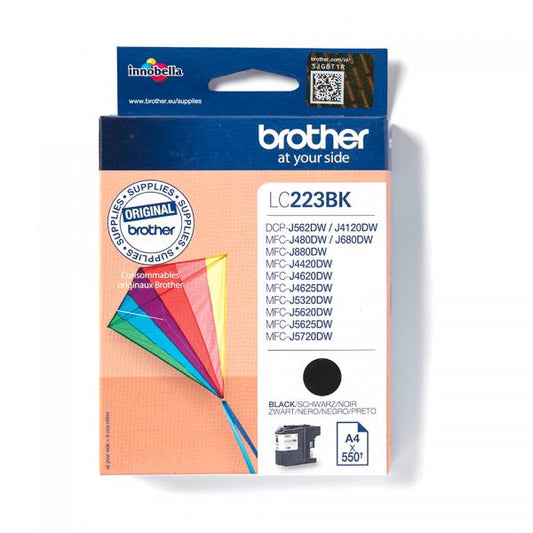 BROTHER CART INK NERO 550 PAG PER MFC-J4620DW/J5320DW/J5620DW/J5720DW [LC223BK]