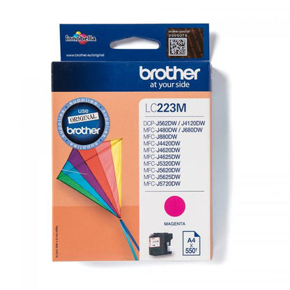 Brother LC223M cartuccia d'inchiostro 1 pz Originale Magenta [LC223M]