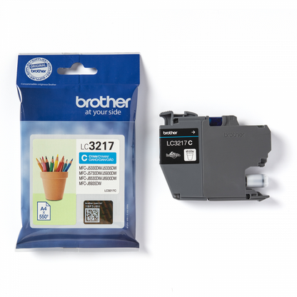 BROTHER CART INK CIANO PER MFC-J5330DW/5730DW 550PG SERIE LC-32 [LC3217C]