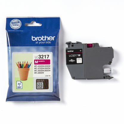 Brother LC3217M cartuccia d'inchiostro 1 pz Originale Magenta [LC3217M]