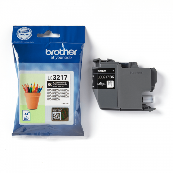 BROTHER CART INK NERO PER MFC-J5330DW/5730DW 550PG SERIE LC-32 [LC3217BK]