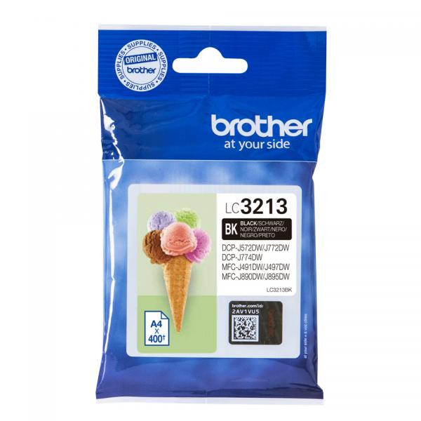 Brother LC3213BK cartuccia d'inchiostro 1 pz Originale Nero [LC3213BK]