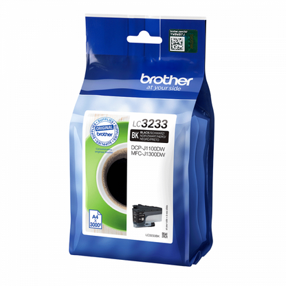 Brother LC3233BK cartucho de tinta 1ud Original Negro [LC3233BK]