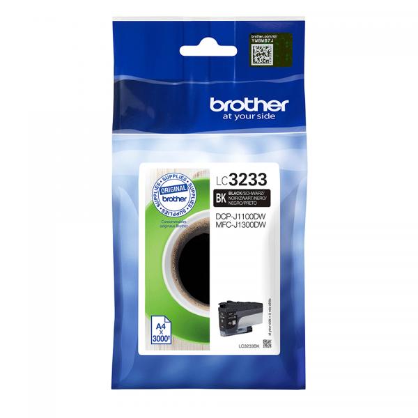 Brother LC3233BK cartuccia d'inchiostro 1 pz Originale Nero [LC3233BK]