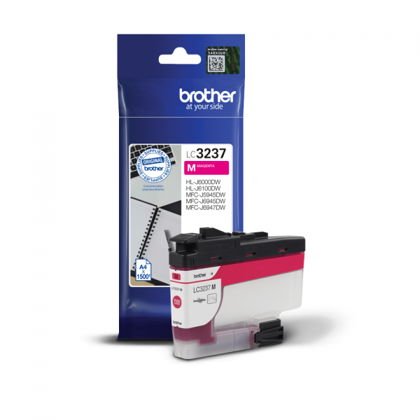 Brother LC3237M cartuccia d'inchiostro 1 pz Originale Magenta [LC3237M]