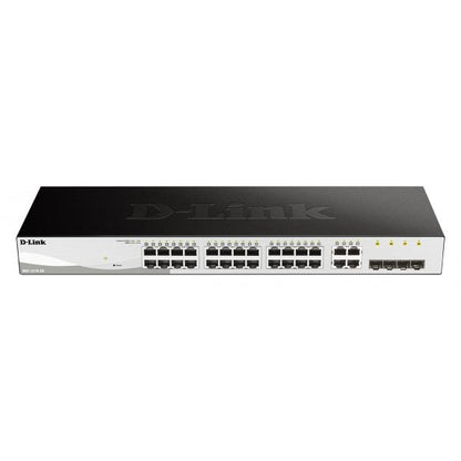 D-LINK SWITCH 24 GIGABIT PORTS + 4 SFP SMART+ PORTS [DGS-1210-28] 