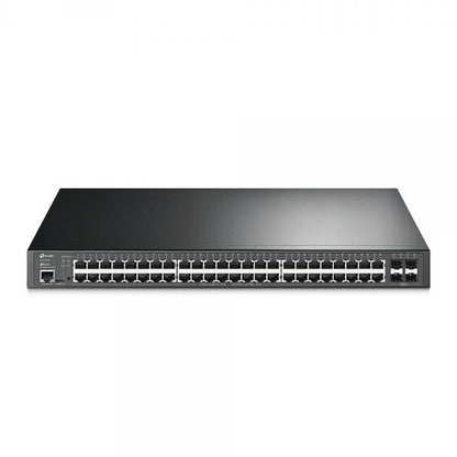 TP-Link - SG3452XP - JetStream 48-Port Gigabit and 4-Port 10GE SFP+ L2+ Managed Switch with 48-Port PoE+, 48x Gigabit PoE+ Ports, 4x 10G SFP+ Slots, RJ45/Micro-USB Console Port, 802.3at/af, [SG3452XP]