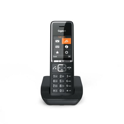 GIGASET COMFORT C550 BLACK - Cordless con base analogica S30852-H3001-K104 [S30852-H3001-K104]