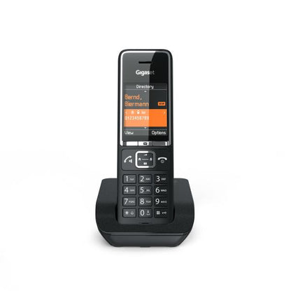 GIGASET COMFORT C550 BLACK - Cordless con base analogica S30852-H3001-K104 [S30852-H3001-K104]