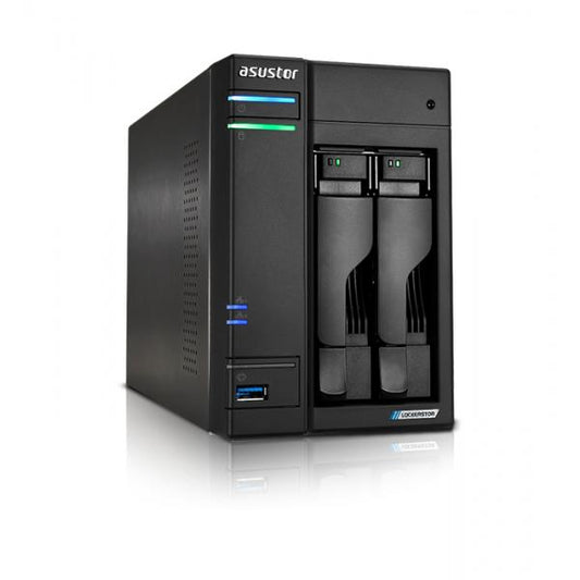 Asustor LOCKERSTOR 2 Gen2 (AS6702T) NAS Desktop Collegamento ethernet LAN Nero N5105 [AS6702T]