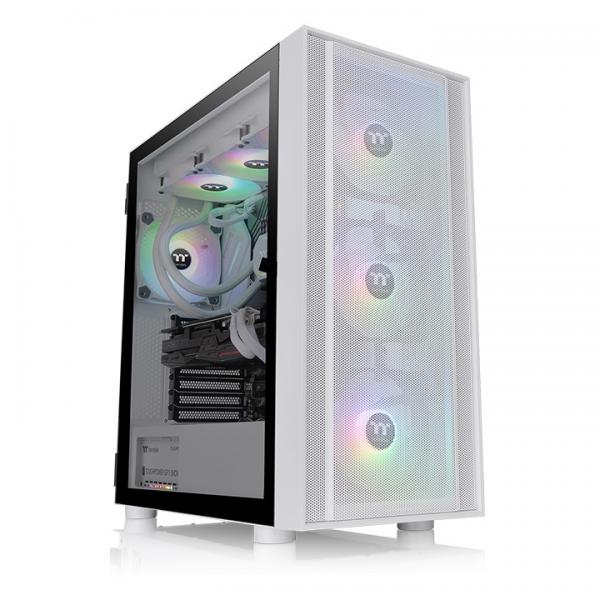 CAJA THERMALTAKE M.TOWER H570 TG ARGB SNOW TG 3x120mm ARGB VENTILADOR hasta E-ATX [CA-1T9-00M6WN-01]