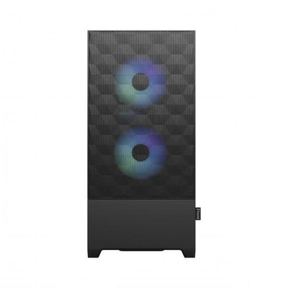 FRACTAL CASE MID TOWER POP AIR RGB BLACK TG CLEAR TINT [FD-C-POR1A-06]