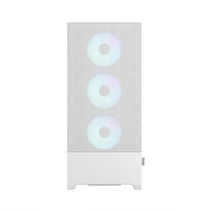 FRACTAL CASE TOWER POP XL AIR RGB WHITE TG CLEAR TINT [FD-C-POR1X-01]