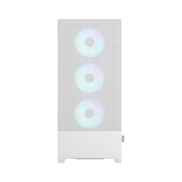 FRACTAL CASE TOWER POP XL AIR RGB WHITE TG CLEAR TINT [FD-C-POR1X-01]