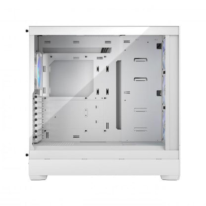 FRACTAL CASE TOWER POP XL AIR RGB WHITE TG CLEAR TINT [FD-C-POR1X-01]