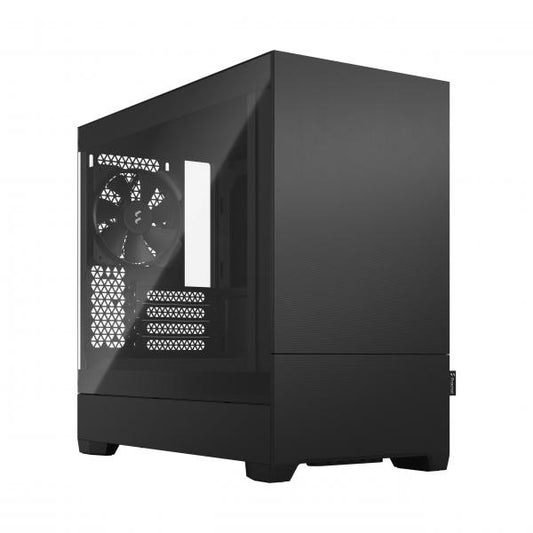 FRACTAL CASE M ATX POP MINI SILENCIOSO NEGRO TAMAÑO TINTE TRANSPARENTE FD-C-POS1M-02 [FD-C-POS1M-02] 