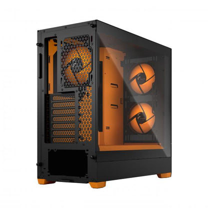 FRACTAL CASE MID TOWER POP AIR RGB ORANGE CORE TG CLEAR TINT [FD-C-POR1A-05]