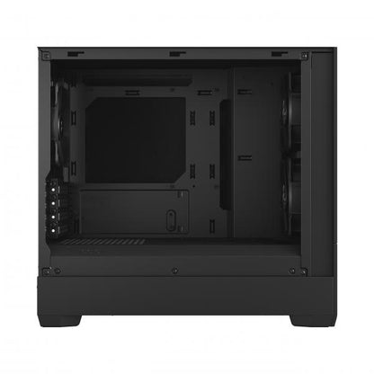 CAJA FRACTAL MICRO ATX POP MINI SILENCIOSA NEGRA SOLIDA [FD-C-POS1M-01] 