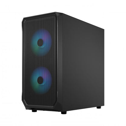 FRACTAL CASE MID TOWER FOCUS 2 RGB BLACK TG CLEAR TINT [FD-C-FOC2A-03]