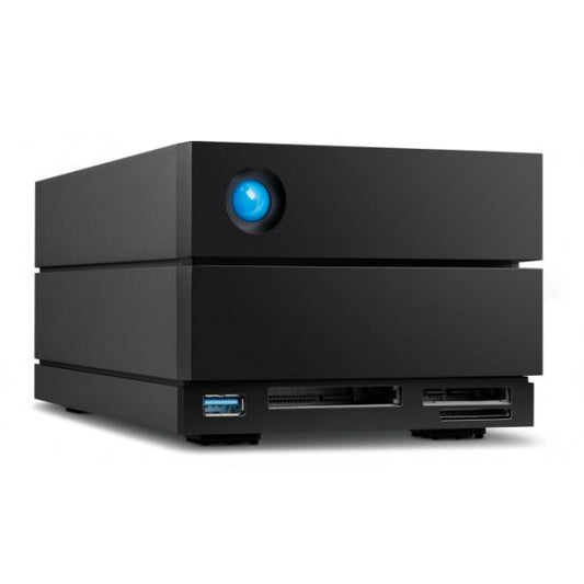 LaCie 2BIG DOCK array di dischi 28 TB Desktop Nero [STLG28000400]