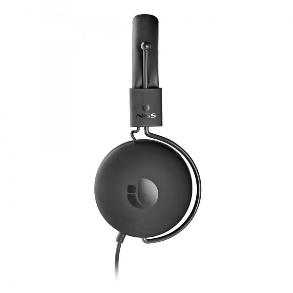 AURICULARES NGS CROSS HOP NEGRO JACK 3.5 MIC MULTIF 8435430620146 [CROSS HOP NEGRO] 