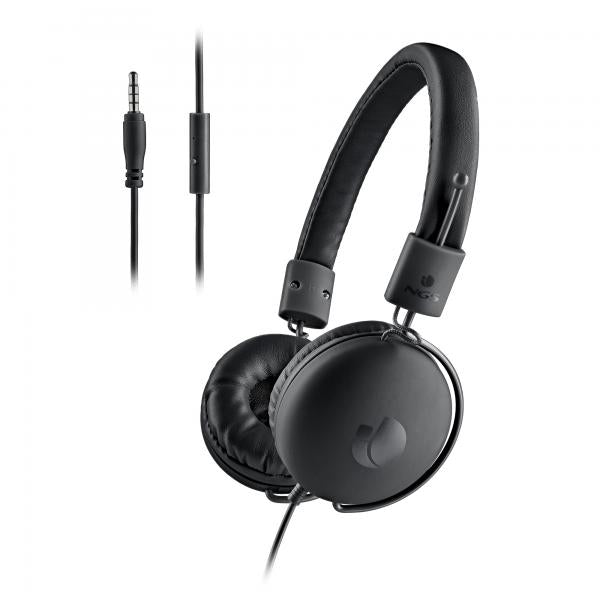 AURICULARES NGS CROSS HOP NEGRO JACK 3.5 MIC MULTIF 8435430620146 [CROSS HOP NEGRO] 