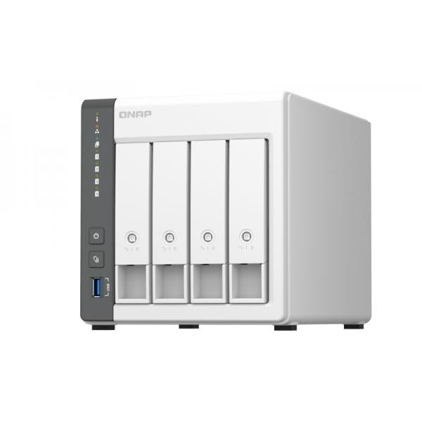 QNAP NAS TOWER 4BAY ARM 4CORE 2.0GHz 2XSATA 6GB/S 3.5"/2.5" 4GB RAM 1X2.5GBE 1X1GBE, 2XUSB2.0 1XUSB3 [TS-433-4G]