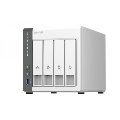 QNAP NAS TOWER 4BAY ARM 4CORE 2.0GHz 2XSATA 6GB/S 3.5"/2.5" 4GB RAM 1X2.5GBE 1X1GBE, 2XUSB2.0 1XUSB3 [TS-433-4G]