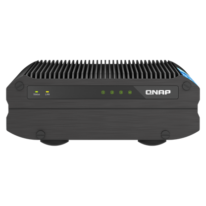 QNAP TS-I410X NAS Tower Collegamento ethernet LAN Nero x6425E [TS-I410X-8G]