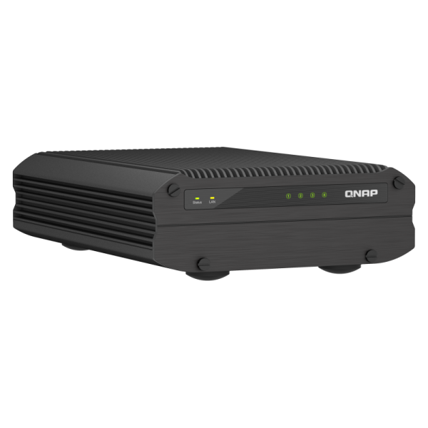 QNAP TS-I410X NAS Tower Collegamento ethernet LAN Nero x6425E [TS-I410X-8G]