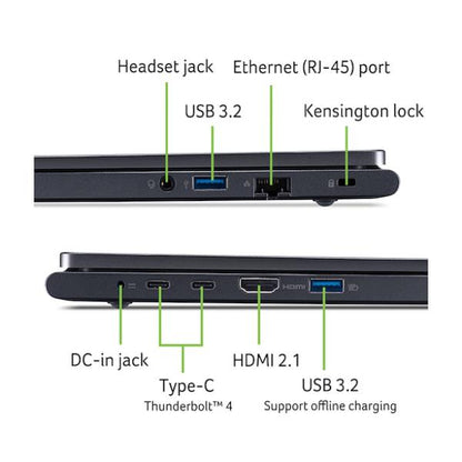 Acer Notebook TMP416-52-73TL i7-1355U 32GB 1024GB 16 WIN11PRO [NX.VZYET.002]