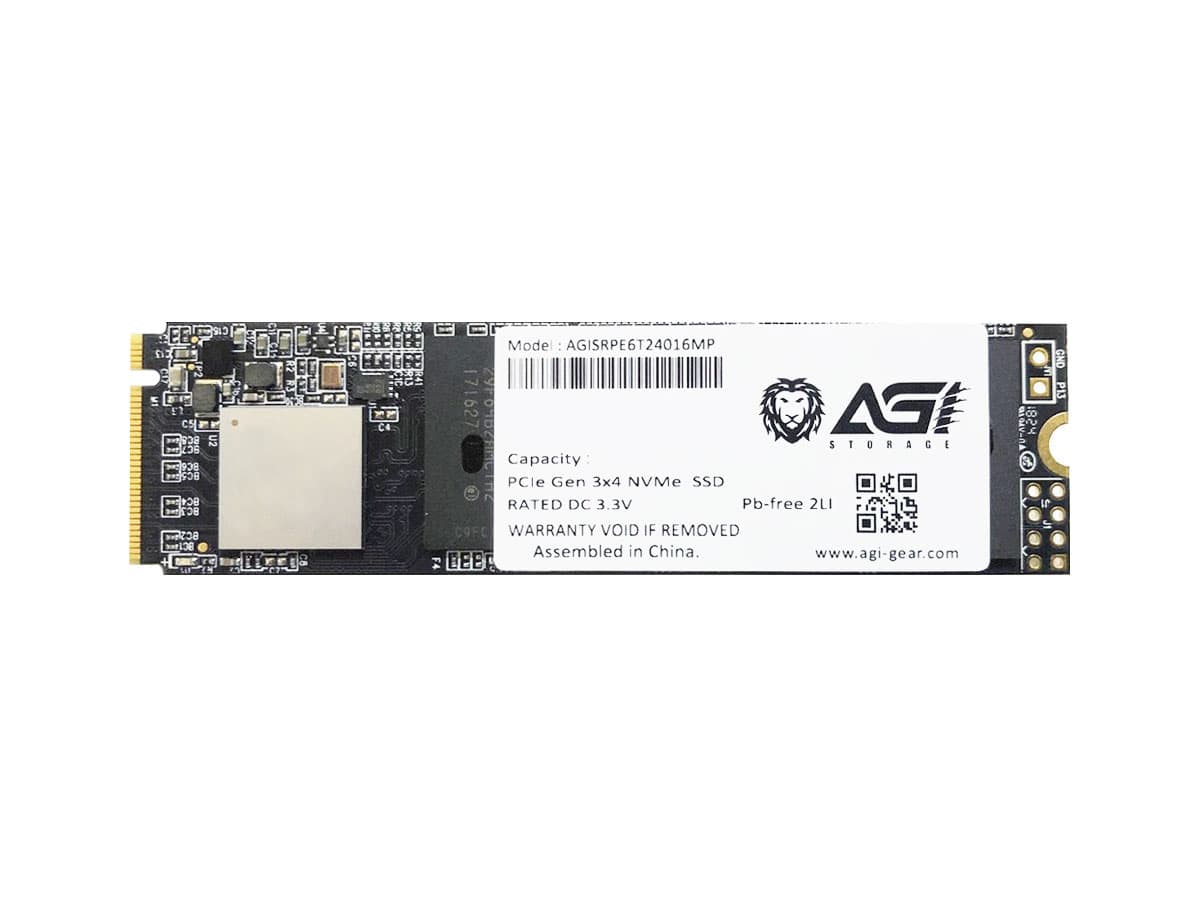 AGI SSD INTERNO AI218 2TB DRAM M.2 PCIE R/W 3500/3270 TLC GEN 3X4 [AGI2T0GIMAI218]