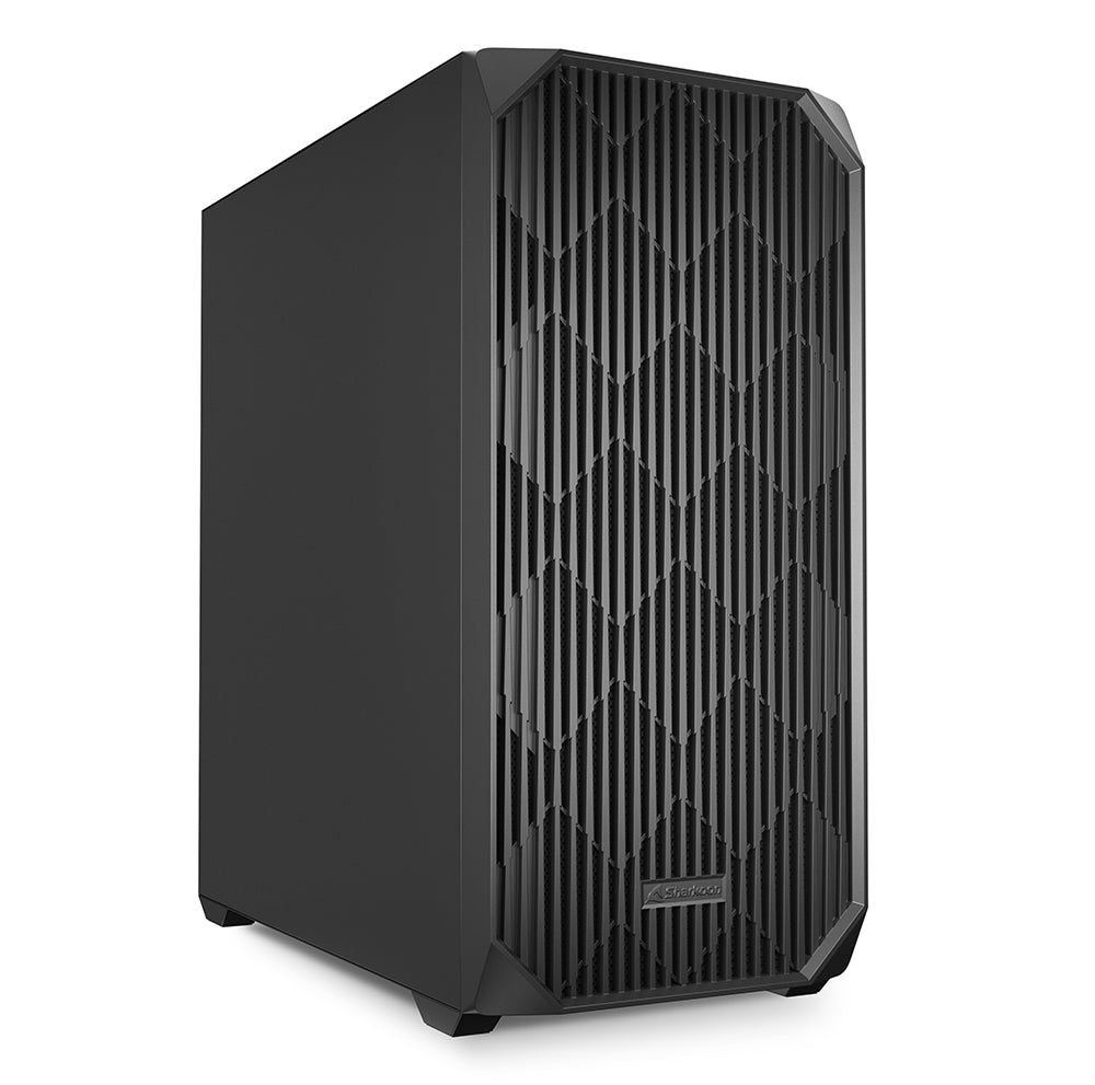 SHARKOON CASE AK3 ATX BLACK [AK3 ATX BLACK]