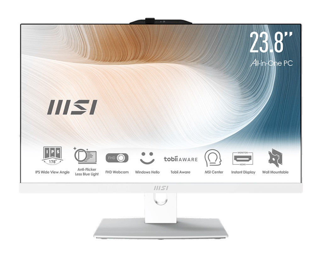 MSI PC AIO 23,8" TOUCH AM242TP 12M-641IT i5-1235U 16GB 512GB WHITE WIN 11 PRO [AM242TP 12M-641IT]