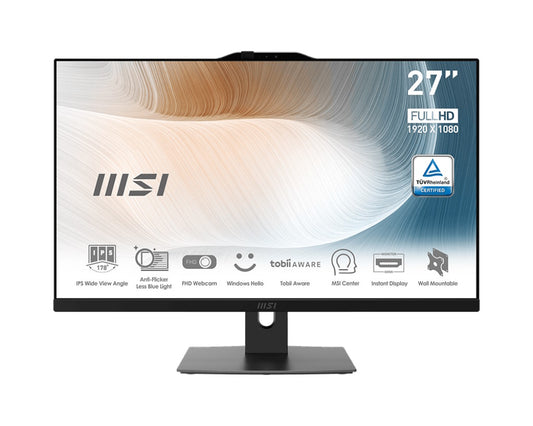 MSI PC AIO 27" AM272P 12M-615IT i7-1255U 16GB 512GB SSD BLACK WIN 11 PRO [AM272P 12M-615IT]