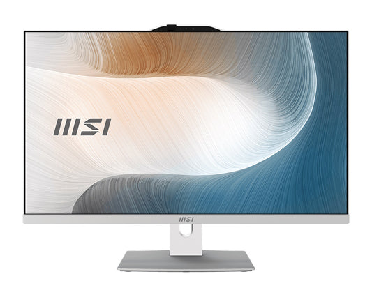 MSI PC AIO 27" WHITE Intel Core 5 Processor 120U 8GB 512GB SSD WIN 11 PRO [AM272P 1M-852IT]