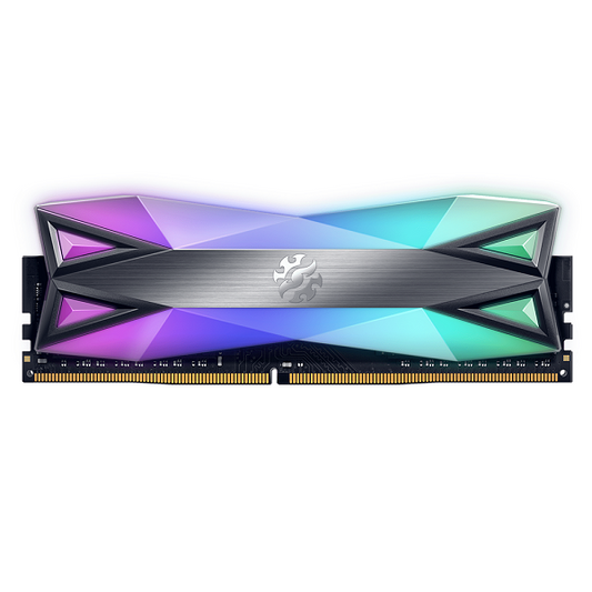 ADATA RAM GAMING XPG SPECTRIX D60G 8GB DDR4 3600MHZ RGB CL18-2 [AX4U36008G18I-ST60]